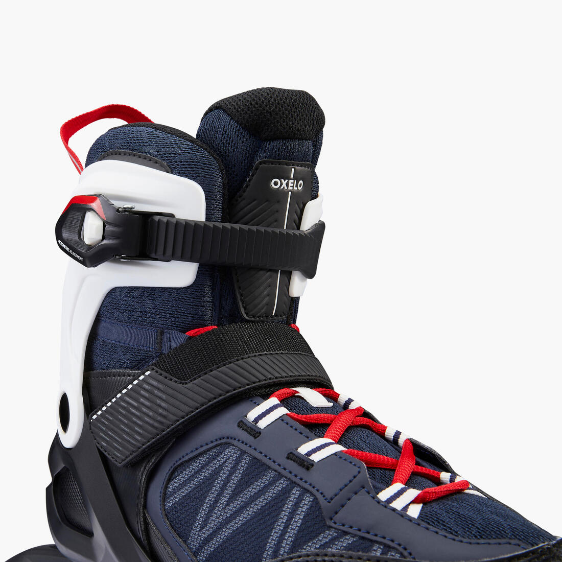 Adult Inline Fitness Skates FIT500 - Blue/Red - Image 3