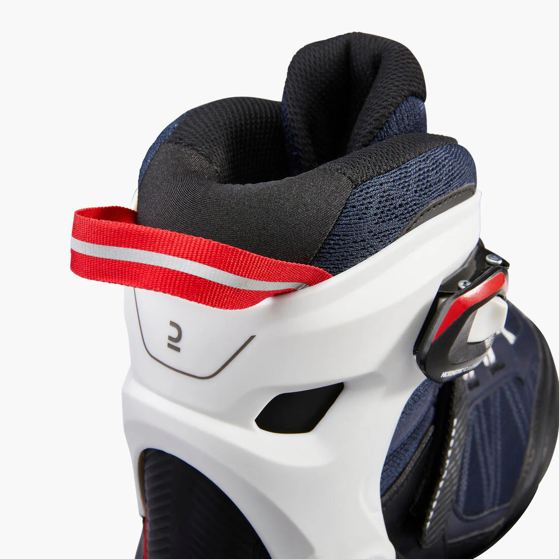 Adult Inline Fitness Skates FIT500 - Blue/Red - Image 4