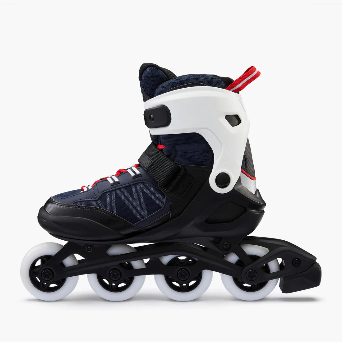 Adult Inline Fitness Skates FIT500 - Blue/Red - Image 6