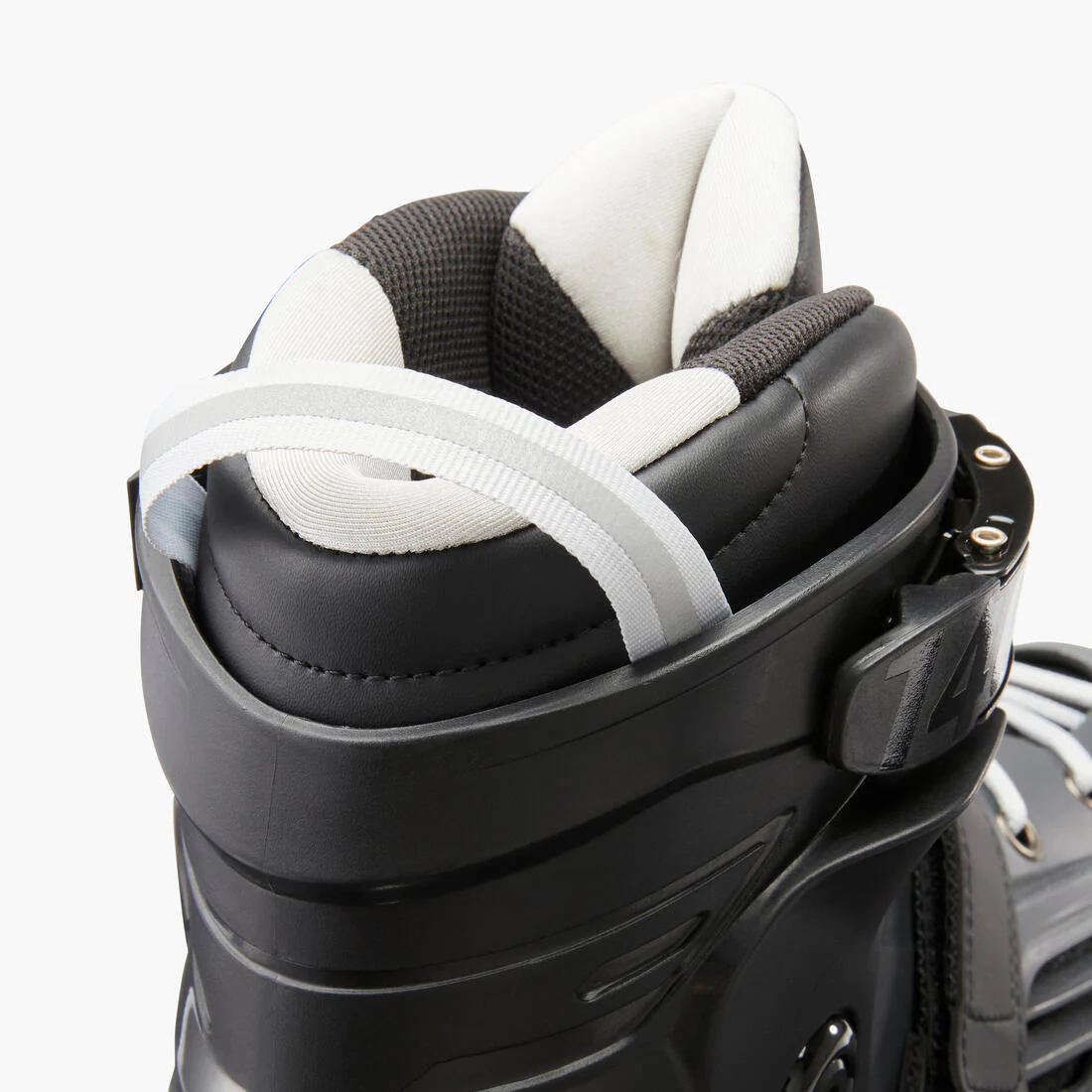 Adult Inline Skates MF140 Hard Shell - Grey - Image 4