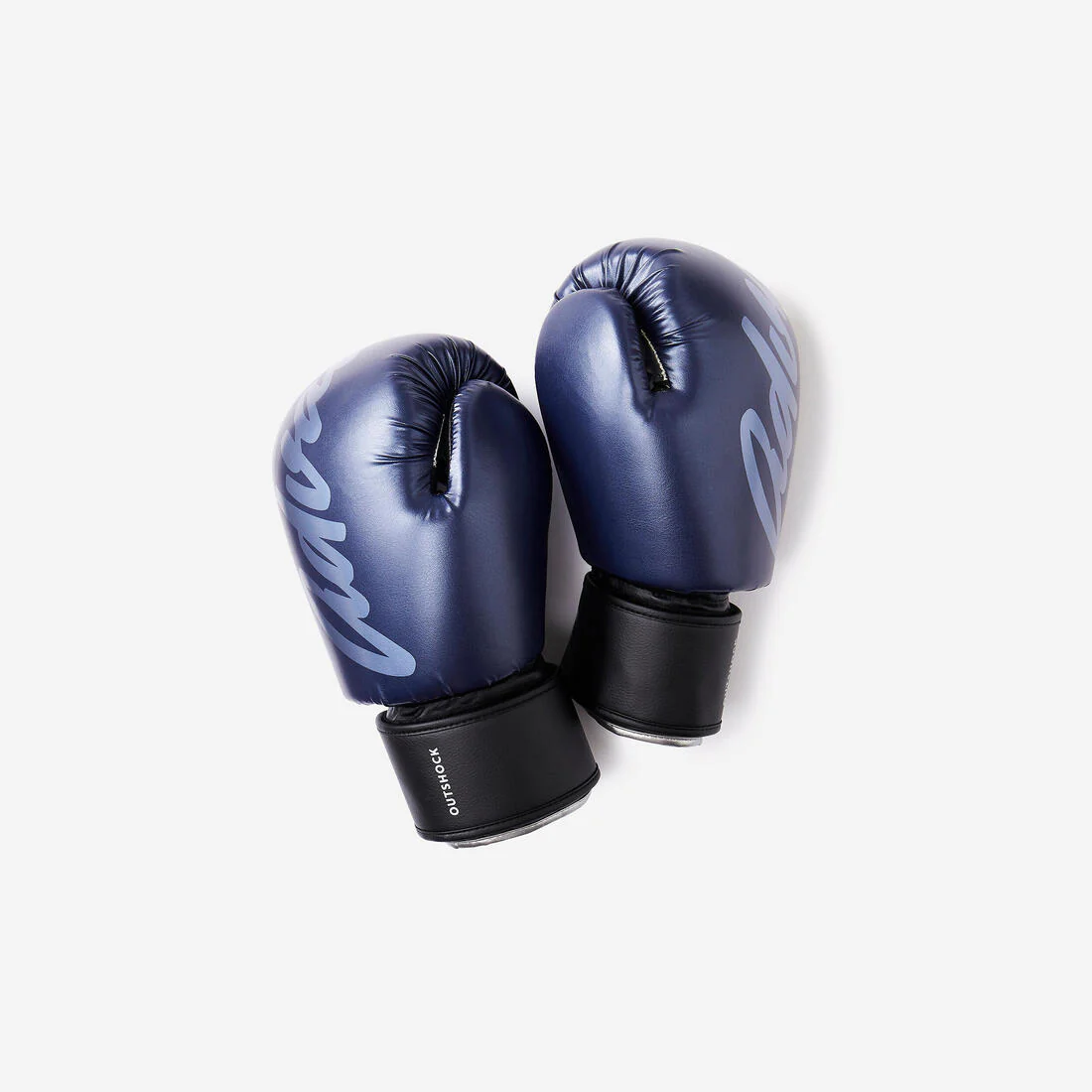 Adult Kickboxing and Muay Thai Gloves - Blue - Image 2