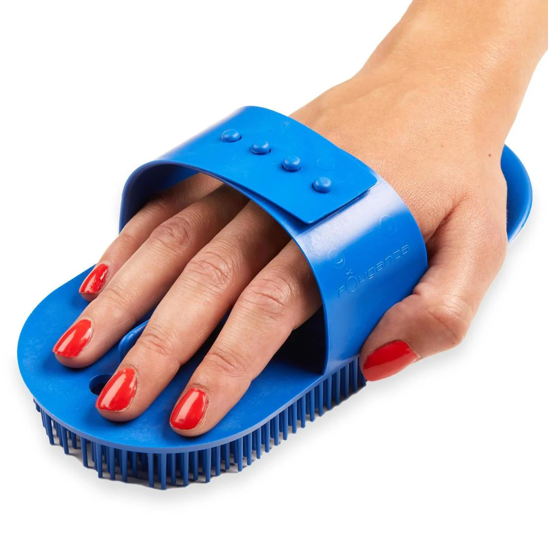 Adult Large Horse Riding Sarvis Curry Comb Schooling - Blue - Image 3