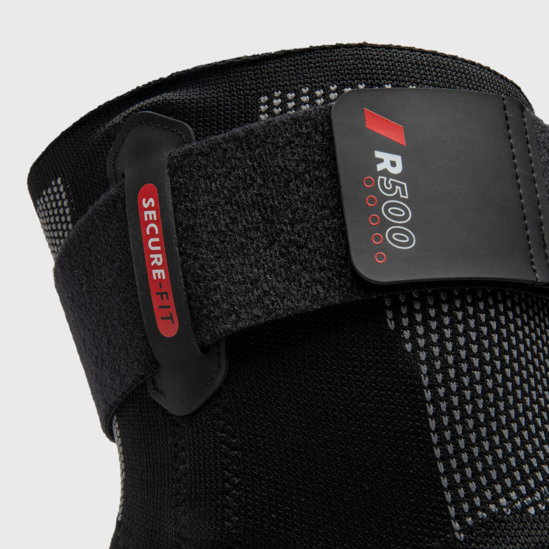 Adult Right/Left Knee Brace for Ligament Support R500 - Black - Image 7