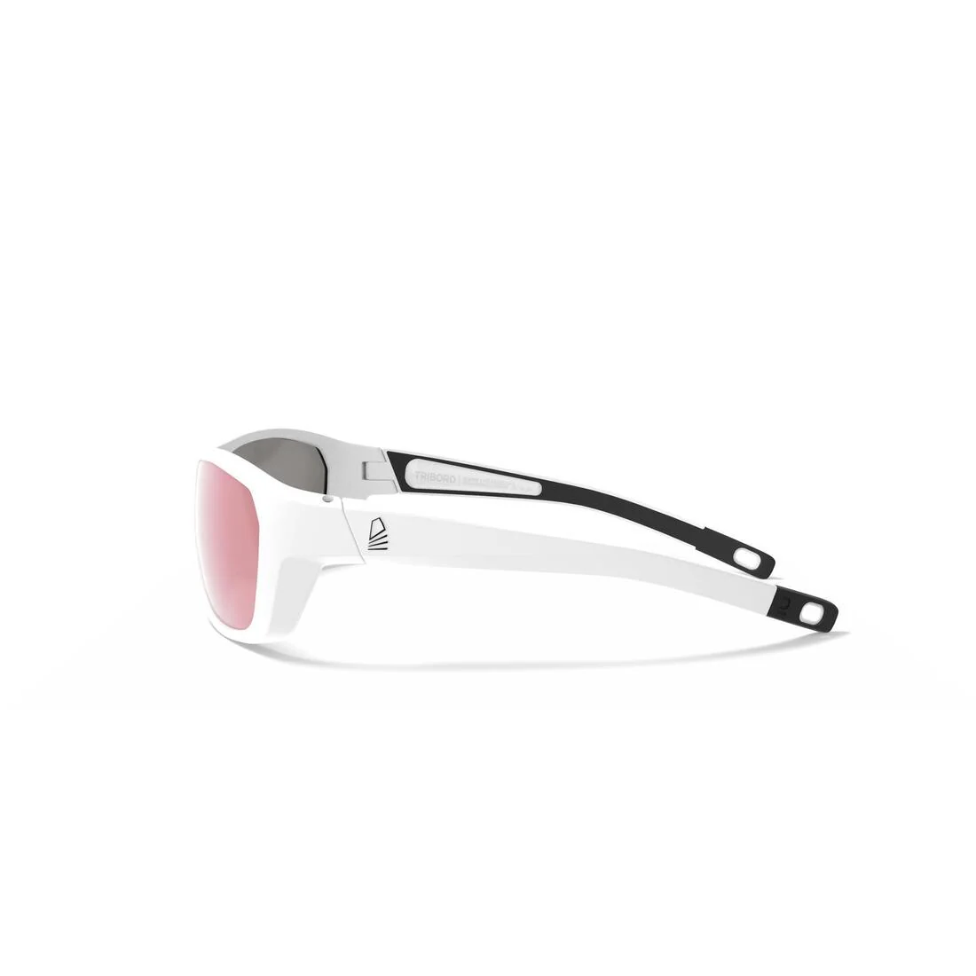Adult's floating sailing sunglasses with polarised lenses 500 size S - white - Image 3