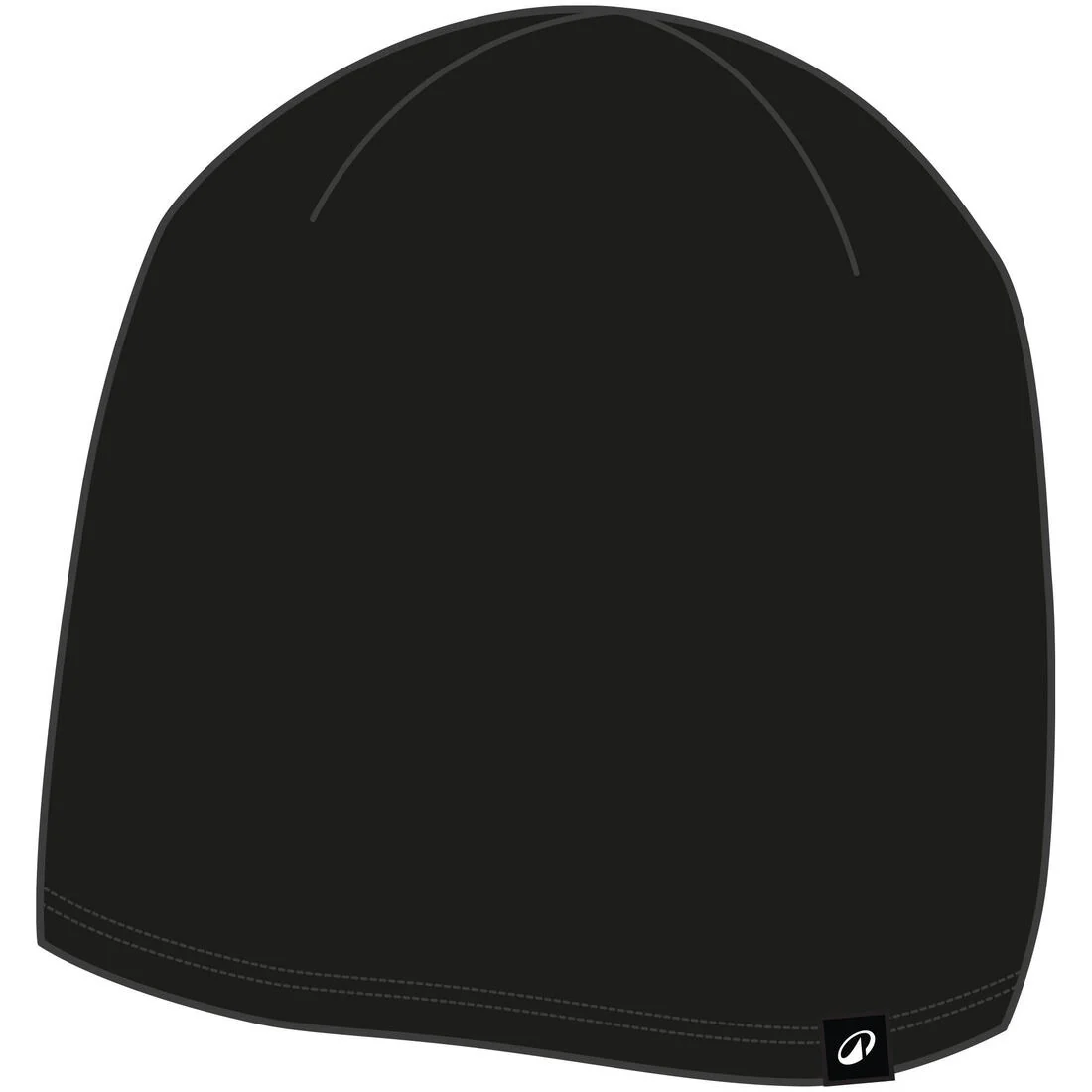Adult Ski Hat Firstheat - Black - Image 2