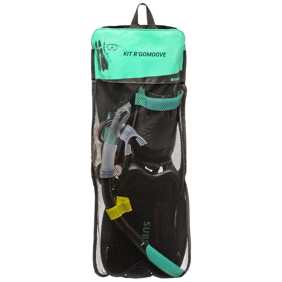 Adult Snorkelling Set R'Gomoove - Black Green - Image 10