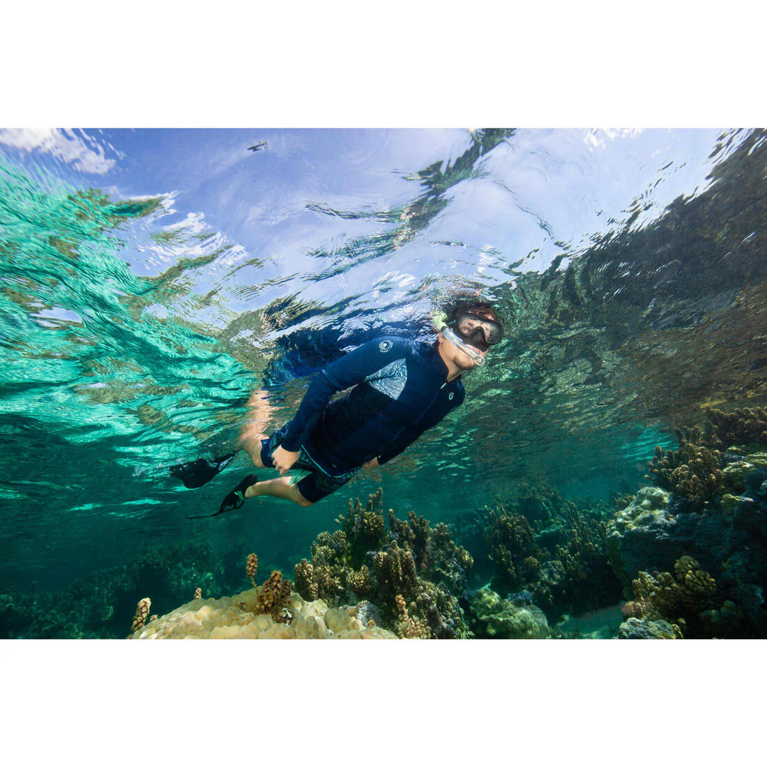 Adult Snorkelling Set R'Gomoove - Black Green - Image 11