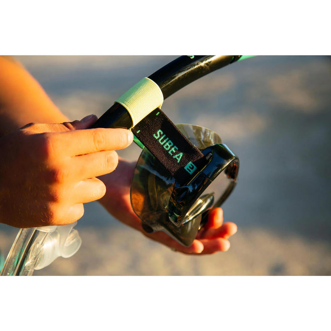 Adult Snorkelling Set R'Gomoove - Black Green - Image 13