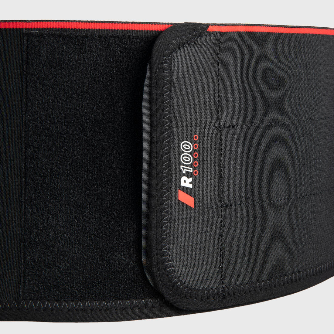 Adult Supportive Lumbar Belt R100 - Black - Image 5