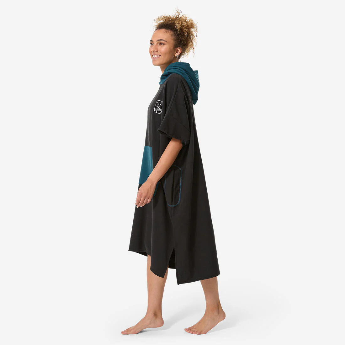 Adult Surf Poncho - 500 Sand - Image 3