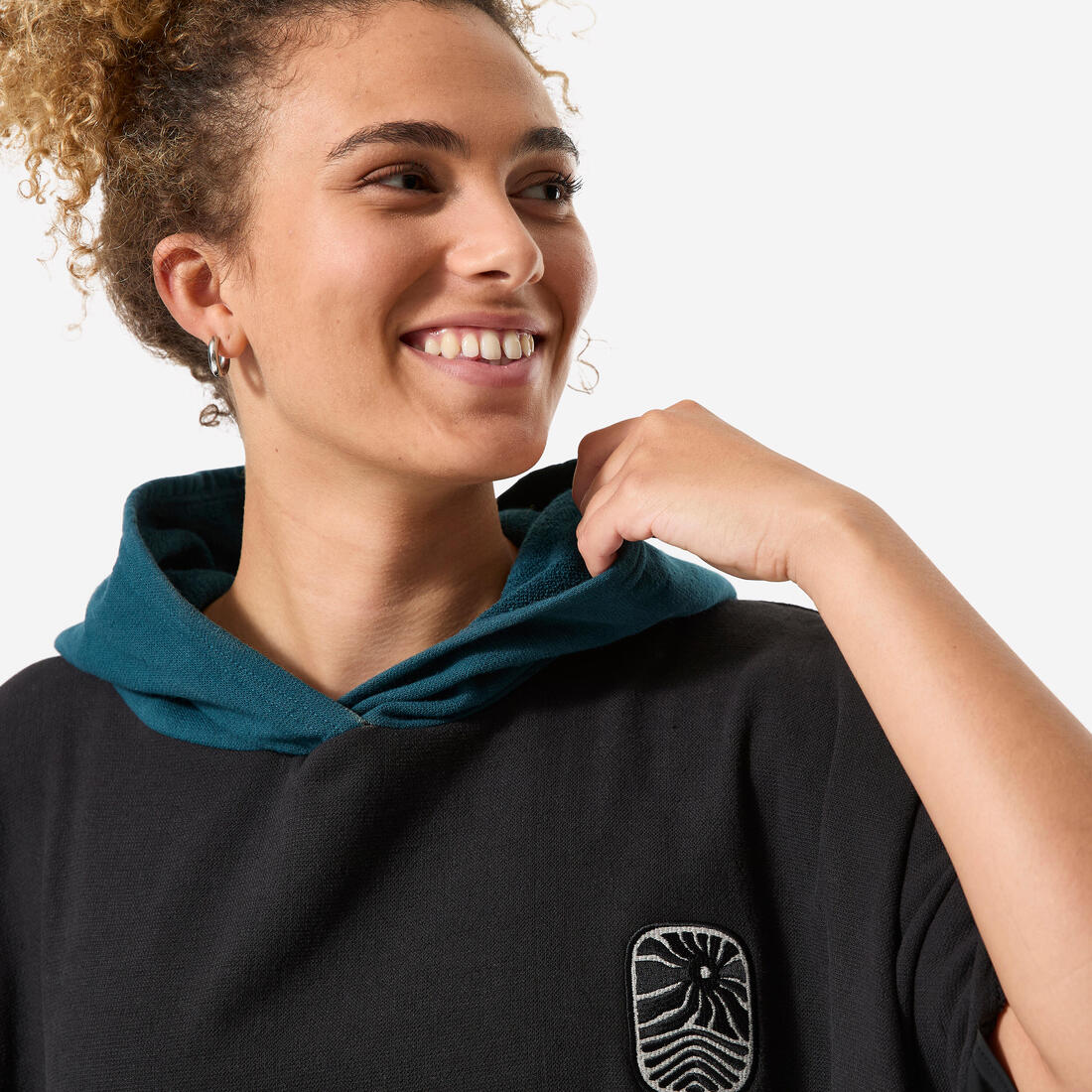 Adult Surf Poncho - 500 Sand - Image 7