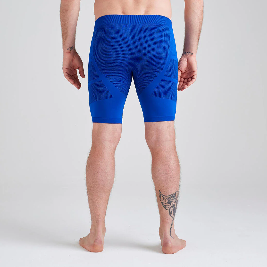 Adult Thermal Football Undershorts Keepdry - Indigo Blue - Image 4