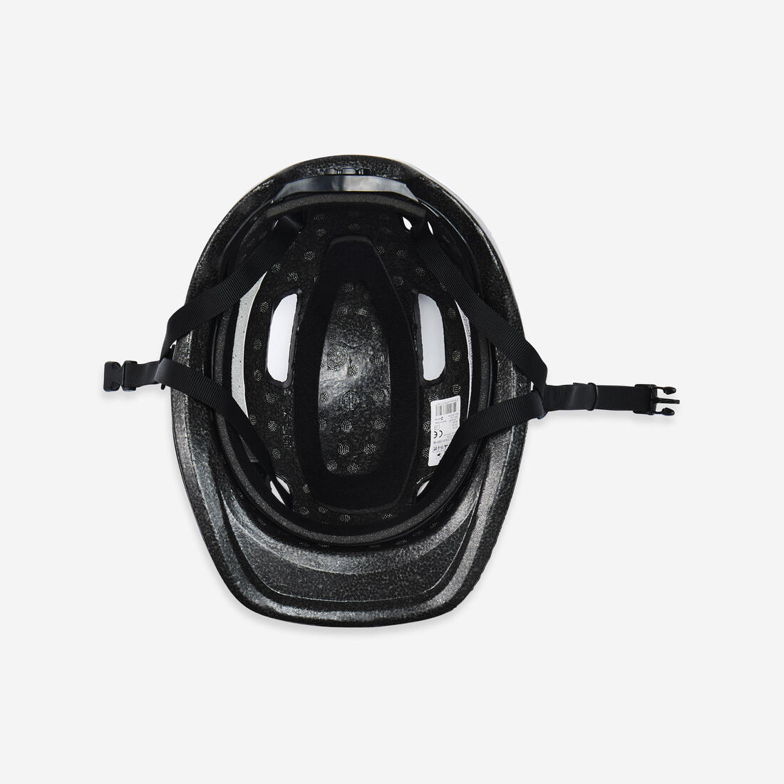 100 City Cycling Helmet Black - Image 6