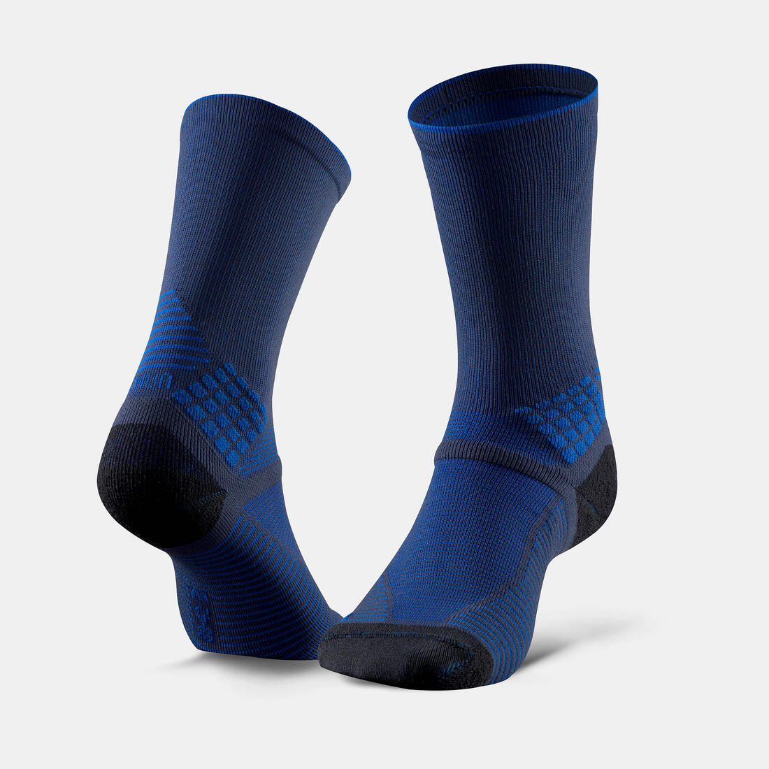 Adults’ high-rise hiking socks (2 pairs), Hike 500 - Image 6
