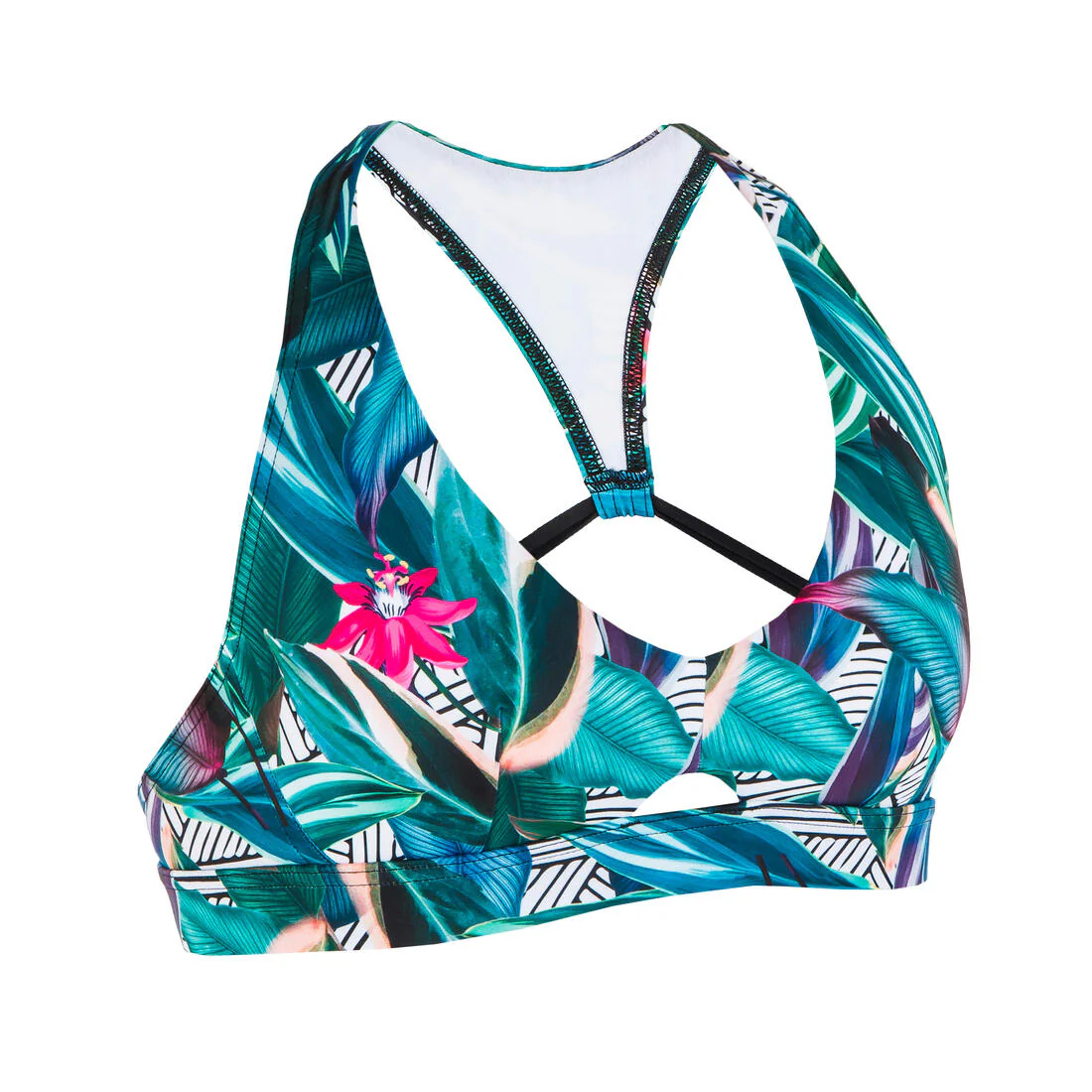 AGATHA SUPAI ZENITH Women's surf swimsuit crop top with adjustable back. - Image 4