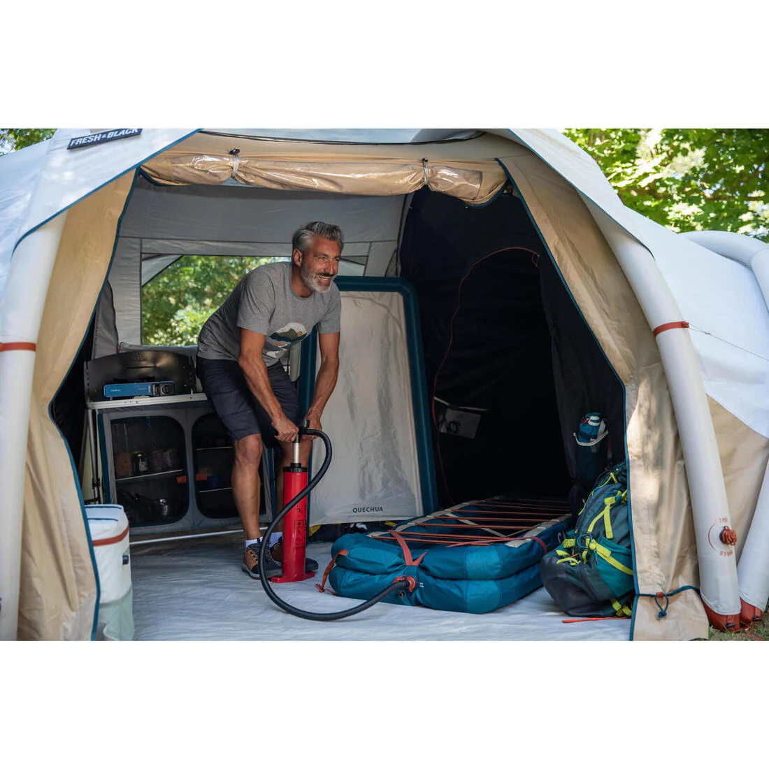 Air Tent Double-Action Hand Pump - Image 7