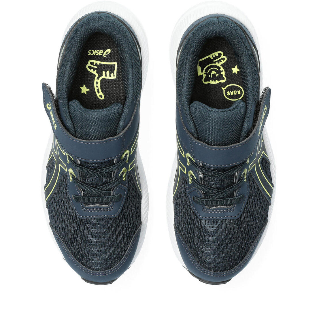 Asics CONTEND 8 PS FRENCH BLUE/BLACK - Image 2