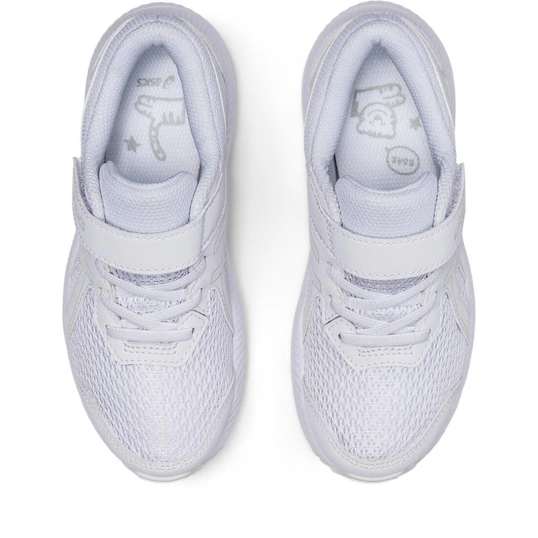 Asics CONTEND 8 PS WHITE/WHITE - Image 2