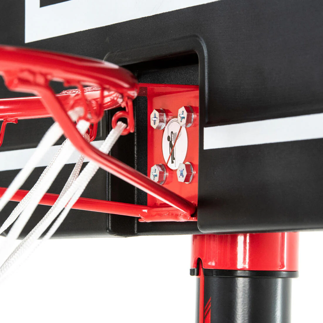 B100 Easy Freestanding Adjustable Basketball Hoop (2.20m to 3.05m) - Image 10
