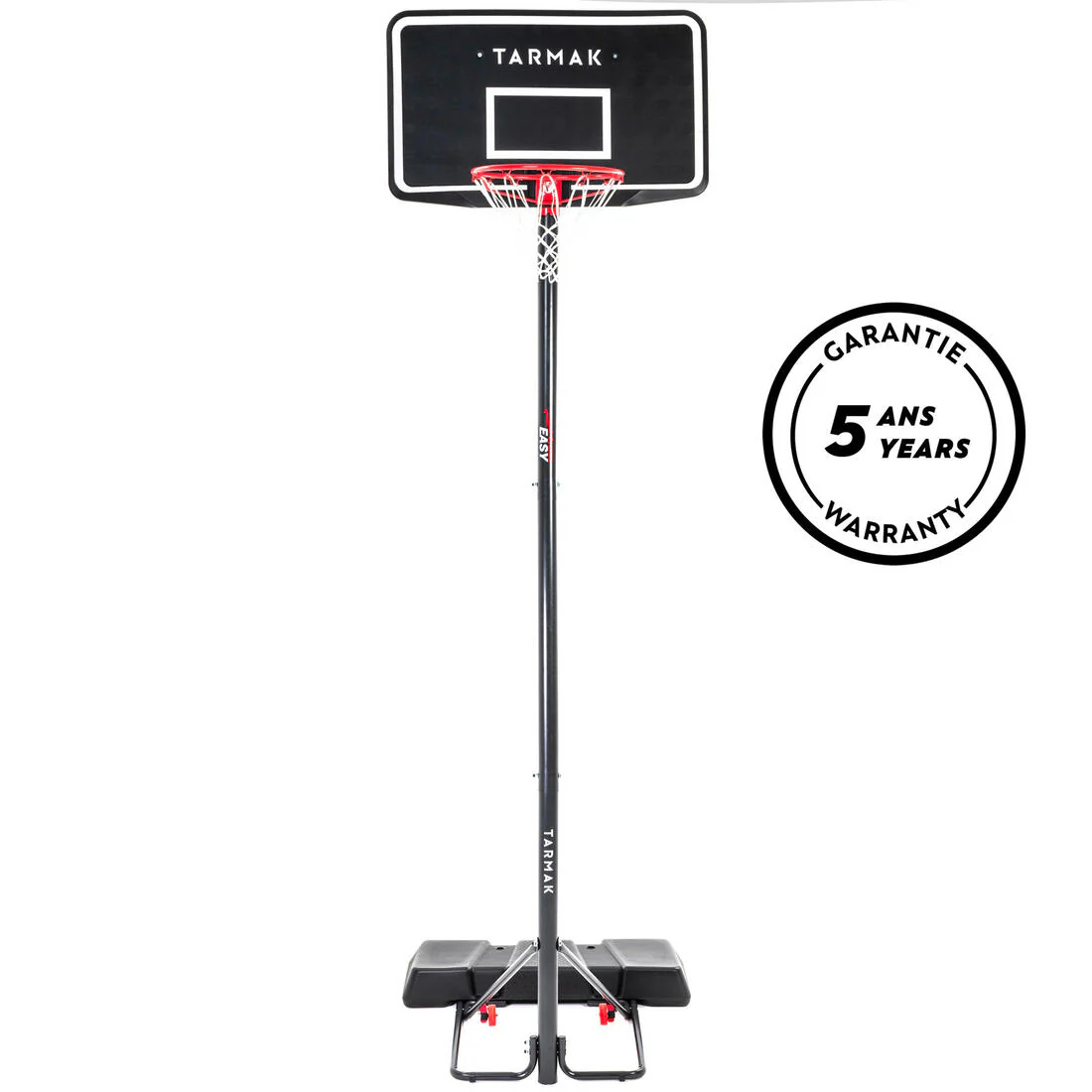 B100 Easy Freestanding Adjustable Basketball Hoop (2.20m to 3.05m) - Image 4