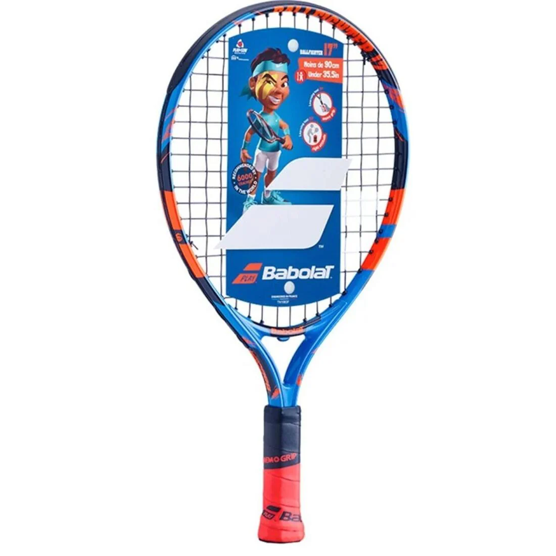 Babolat Ballfighter 17 Junior Tennis Racket - Lightweight Aluminum