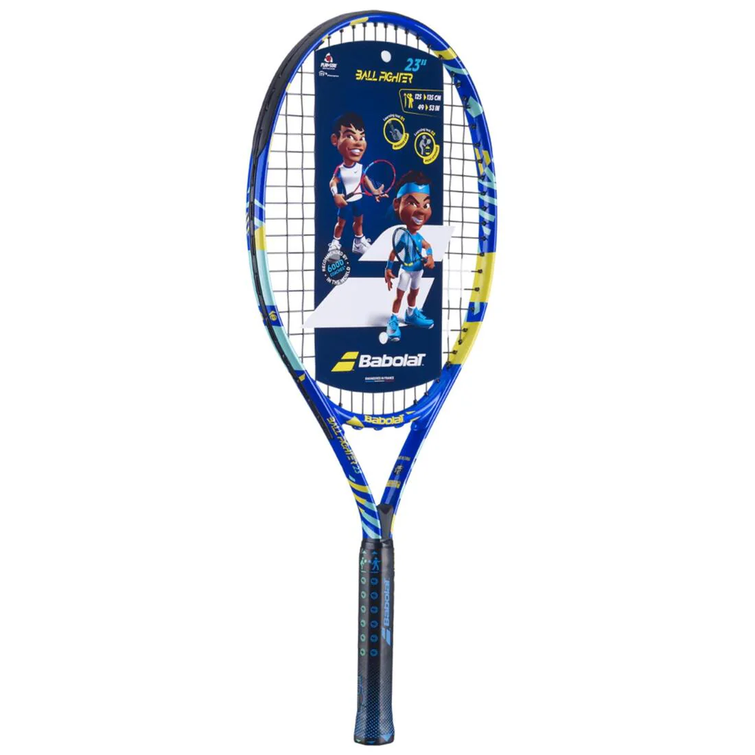 Babolat Ballfighter 23 Junior Tennis Racket - Lightweight Aluminum (Ages 7-9)