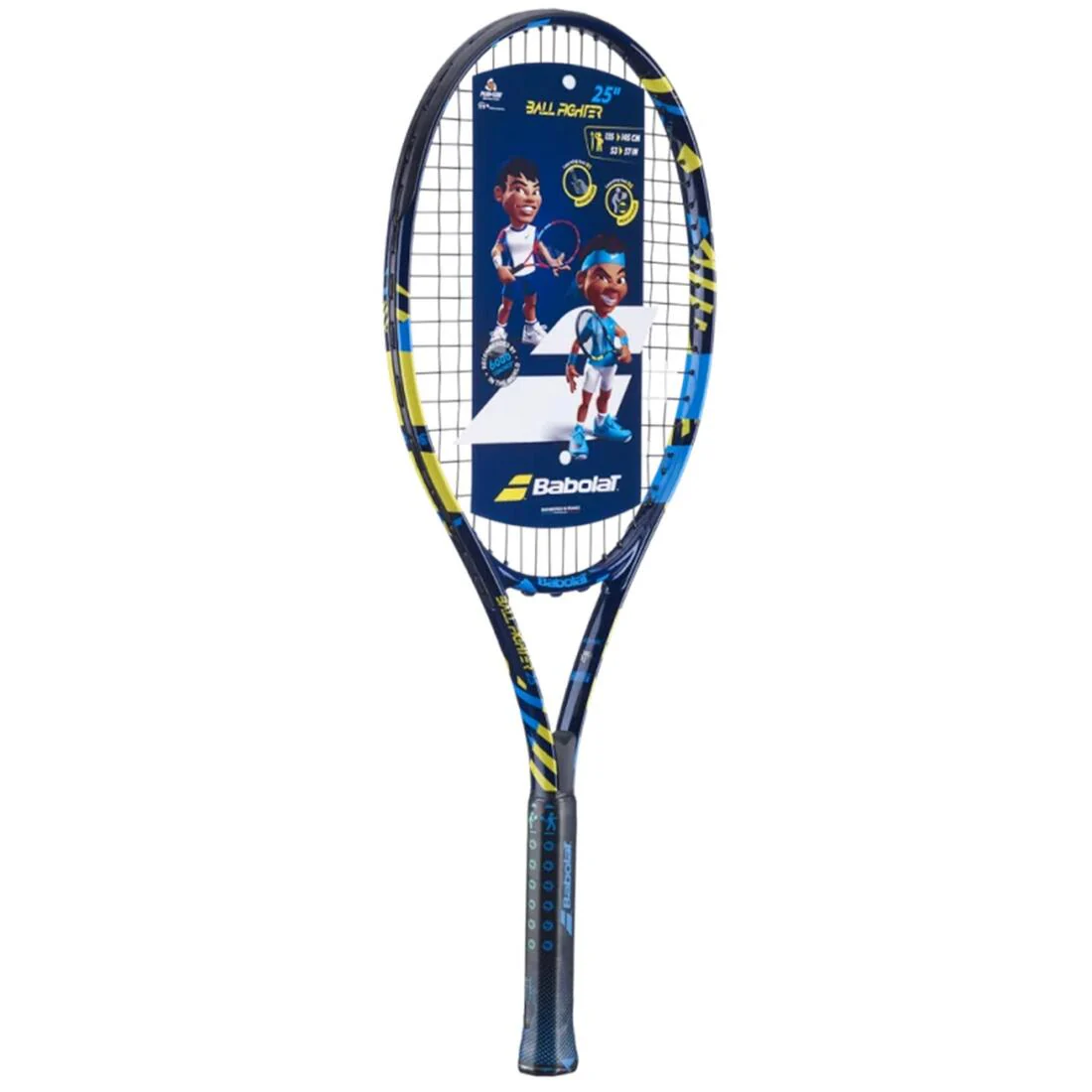 Babolat Ballfighter 25 Junior Tennis Racket - Lightweight Aluminum (Ages 9-11)