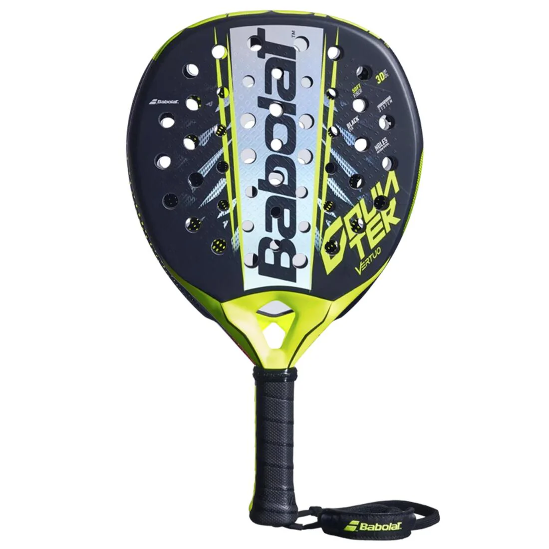 Babolat Counter Vertuo Padel Racket - High-Stability Soft Fiber Frame