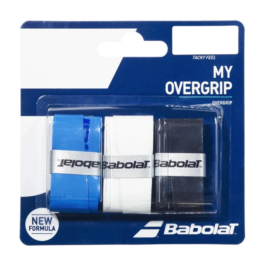 Babolat My Overgrip Tennis Overgrip - 3-Pack Tacky Synthetic Grip