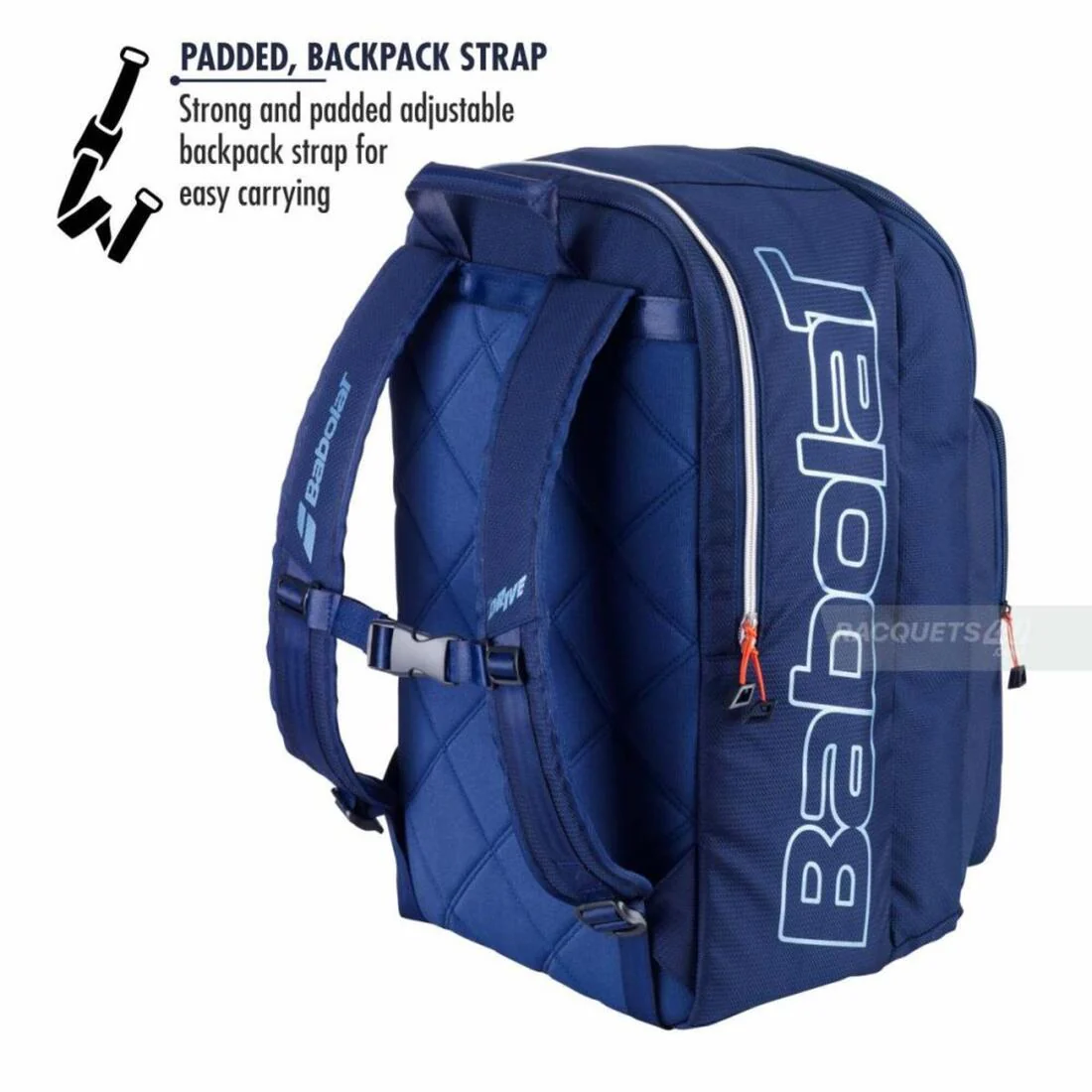 Babolat Pure Drive Tennis Backpack - Insulated 3-Racket Capacity Bag - Image 2