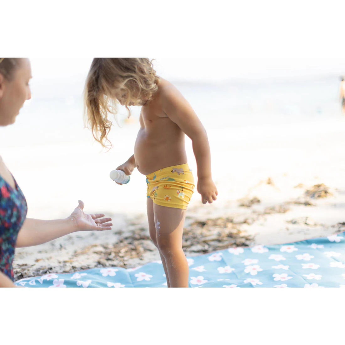 Baby/Kids’ Swim Shorts - Blue Crab Print - Image 16