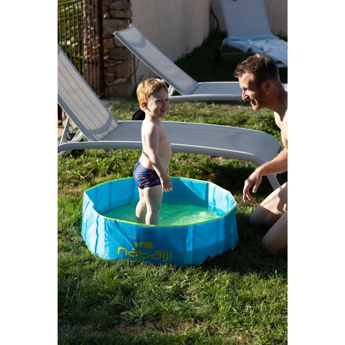 Baby/Kids’ Swim Shorts - Blue Crab Print - Image 17