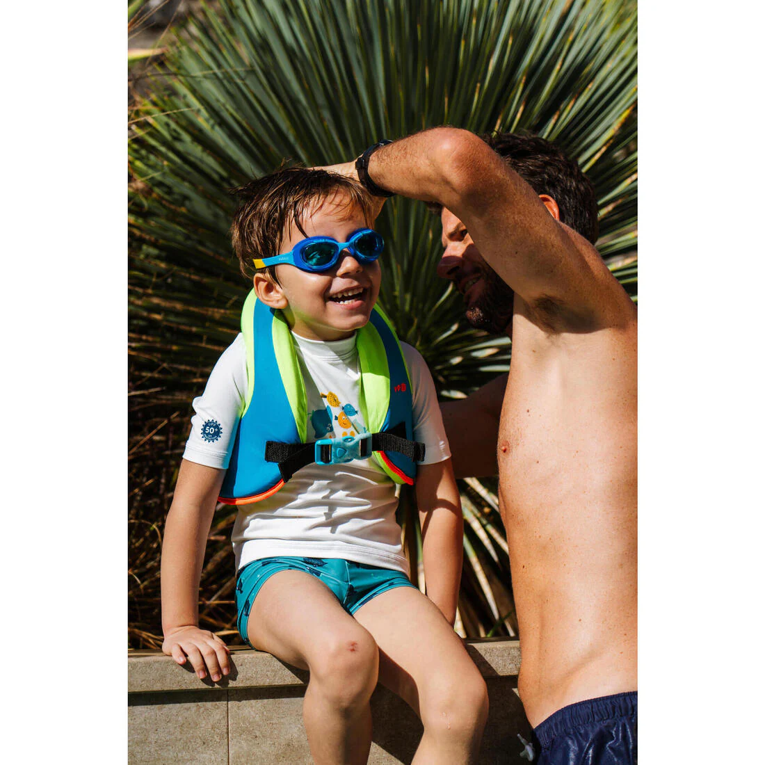 Baby/Kids’ Swim Shorts - Blue Crab Print - Image 19