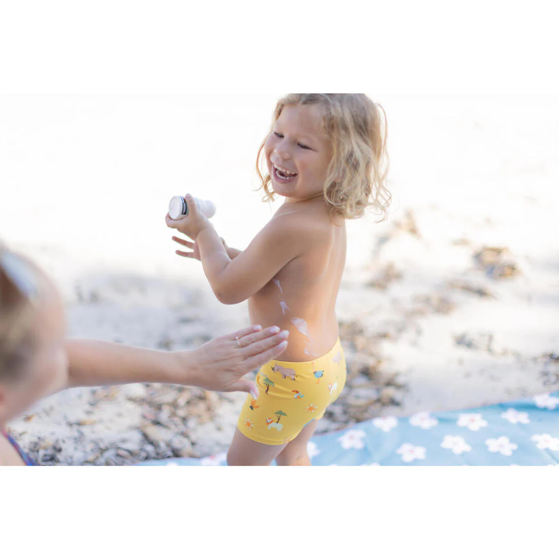 Baby/Kids’ Swim Shorts - Blue Crab Print - Image 21
