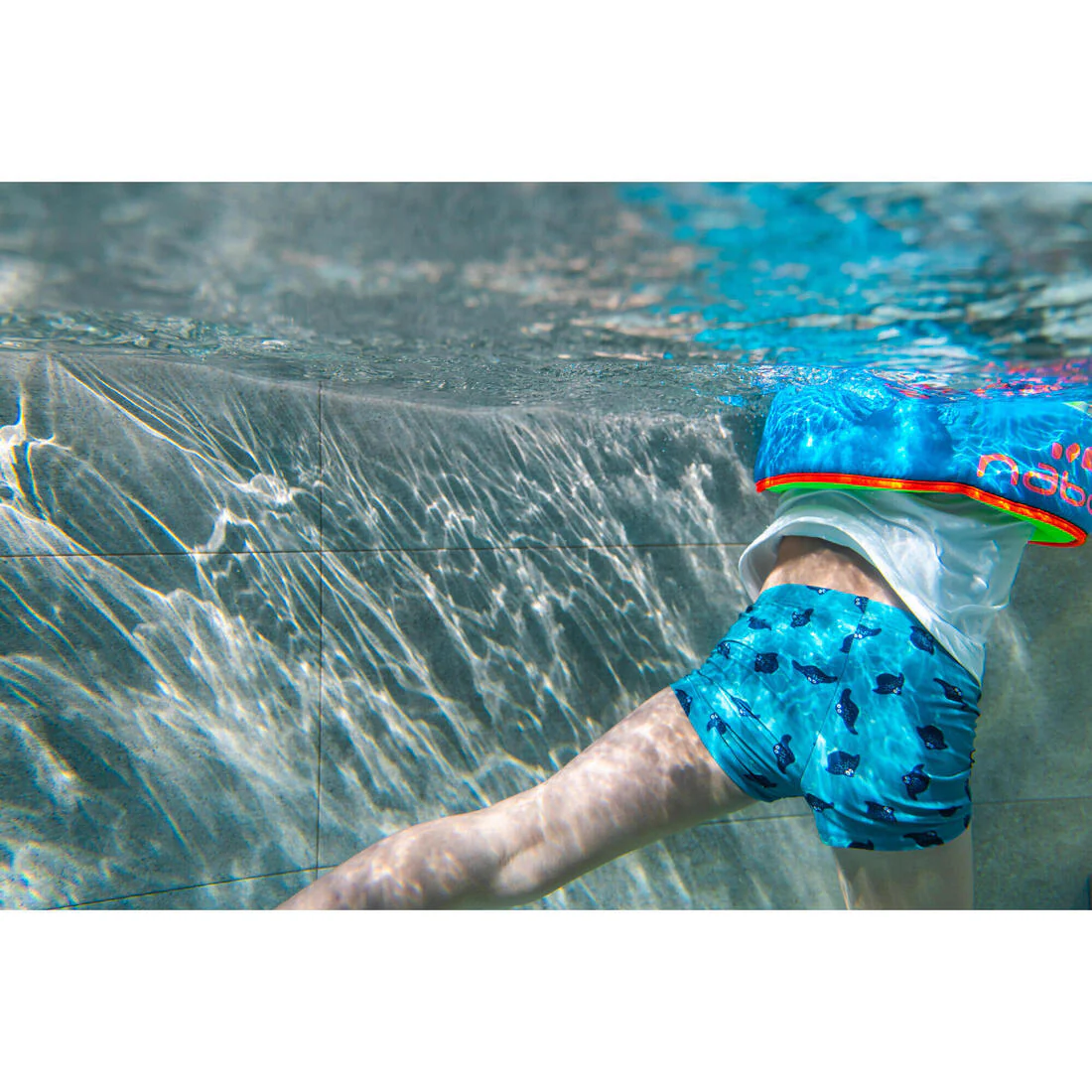 Baby/Kids’ Swim Shorts - Blue Crab Print - Image 25