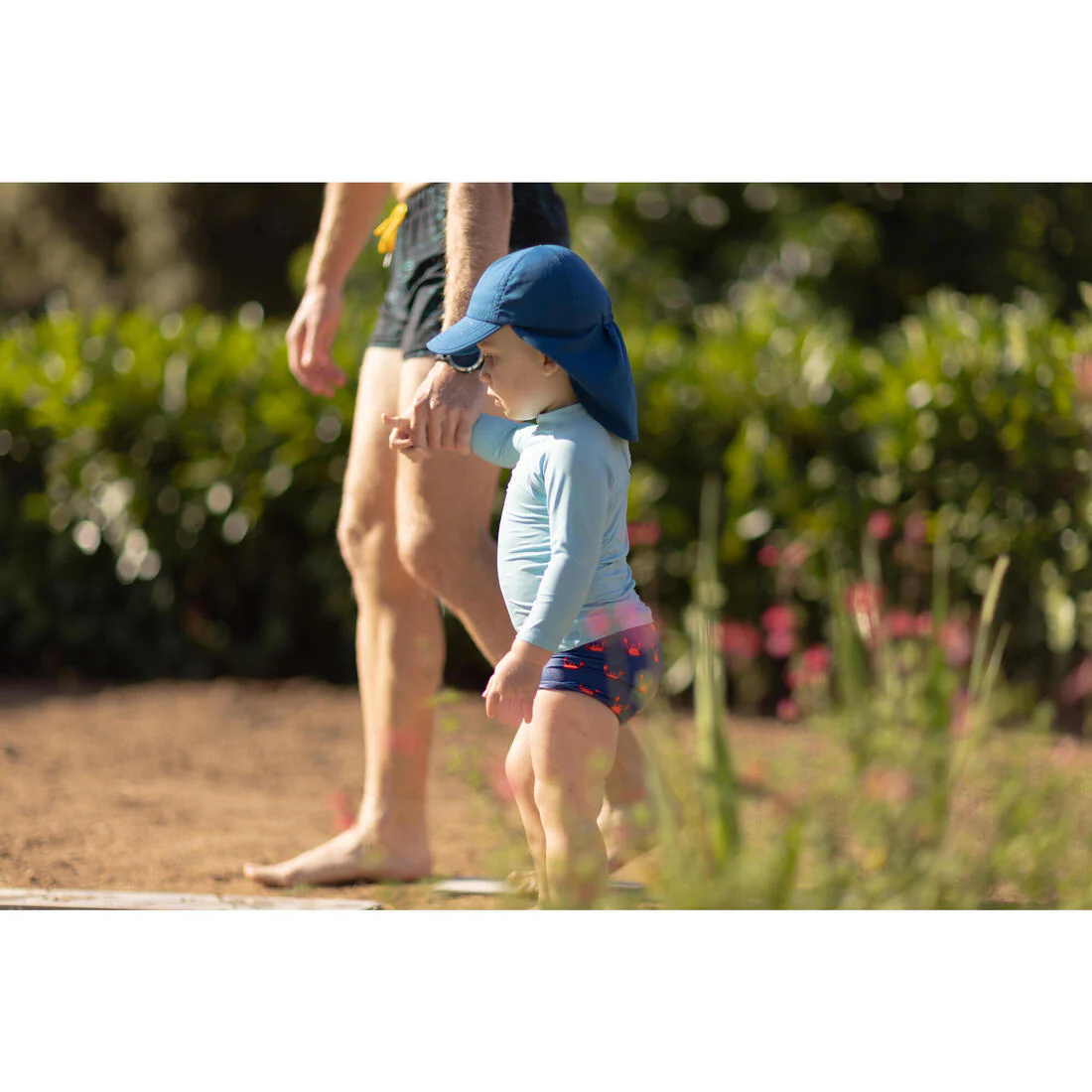 Baby/Kids’ Swim Shorts - Blue Crab Print - Image 26