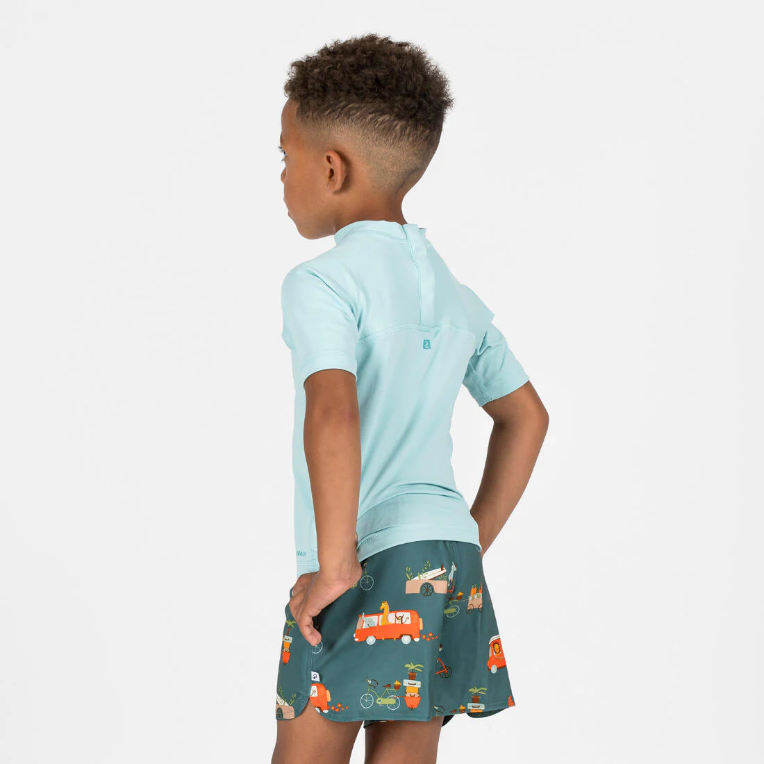 Baby / Kids’ swim shorts - wave - Image 4