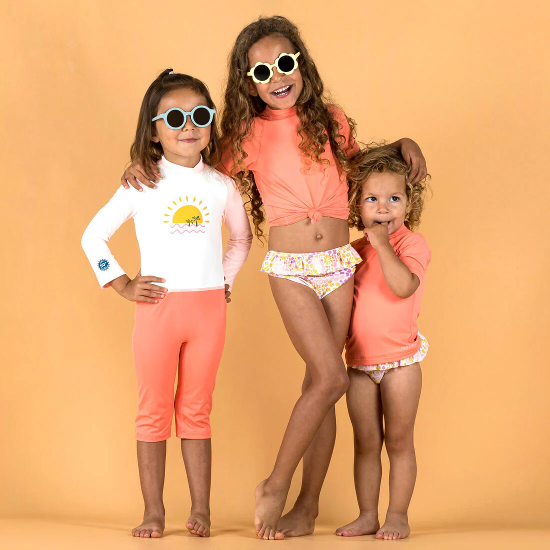 Baby/Kids’ Swimming Long Sleeve UV-Protection Suit Print - Image 4