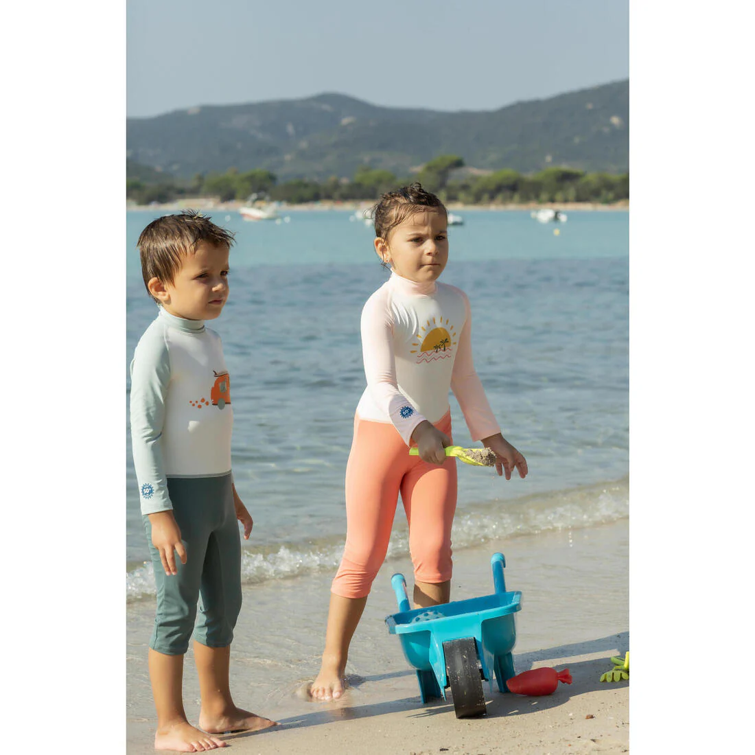 Baby/Kids’ Swimming Long Sleeve UV-Protection Suit Print - Image 8