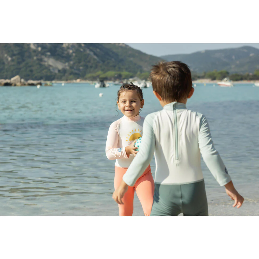 Baby/Kids’ Swimming Long Sleeve UV-Protection Suit Print - Image 9