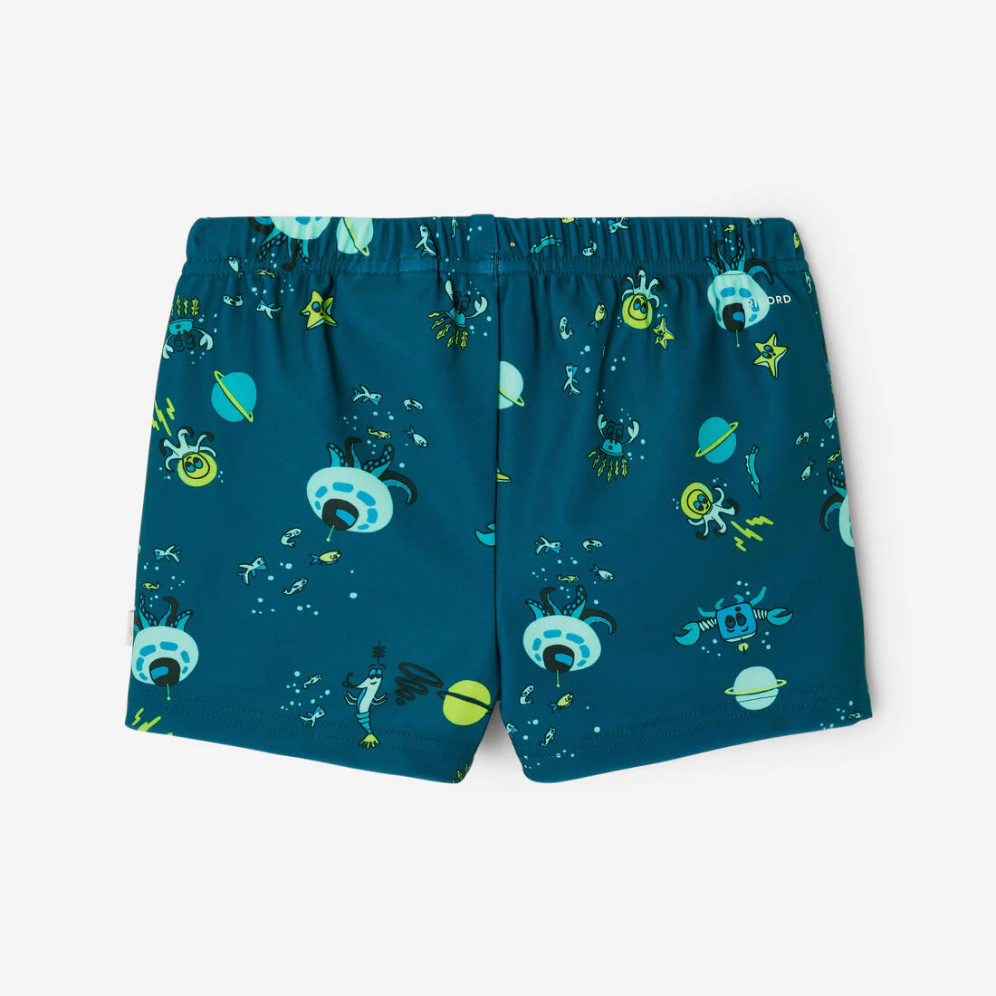 Baby Washable Swimming Nappy Boxer - Blue Printed - Image 5