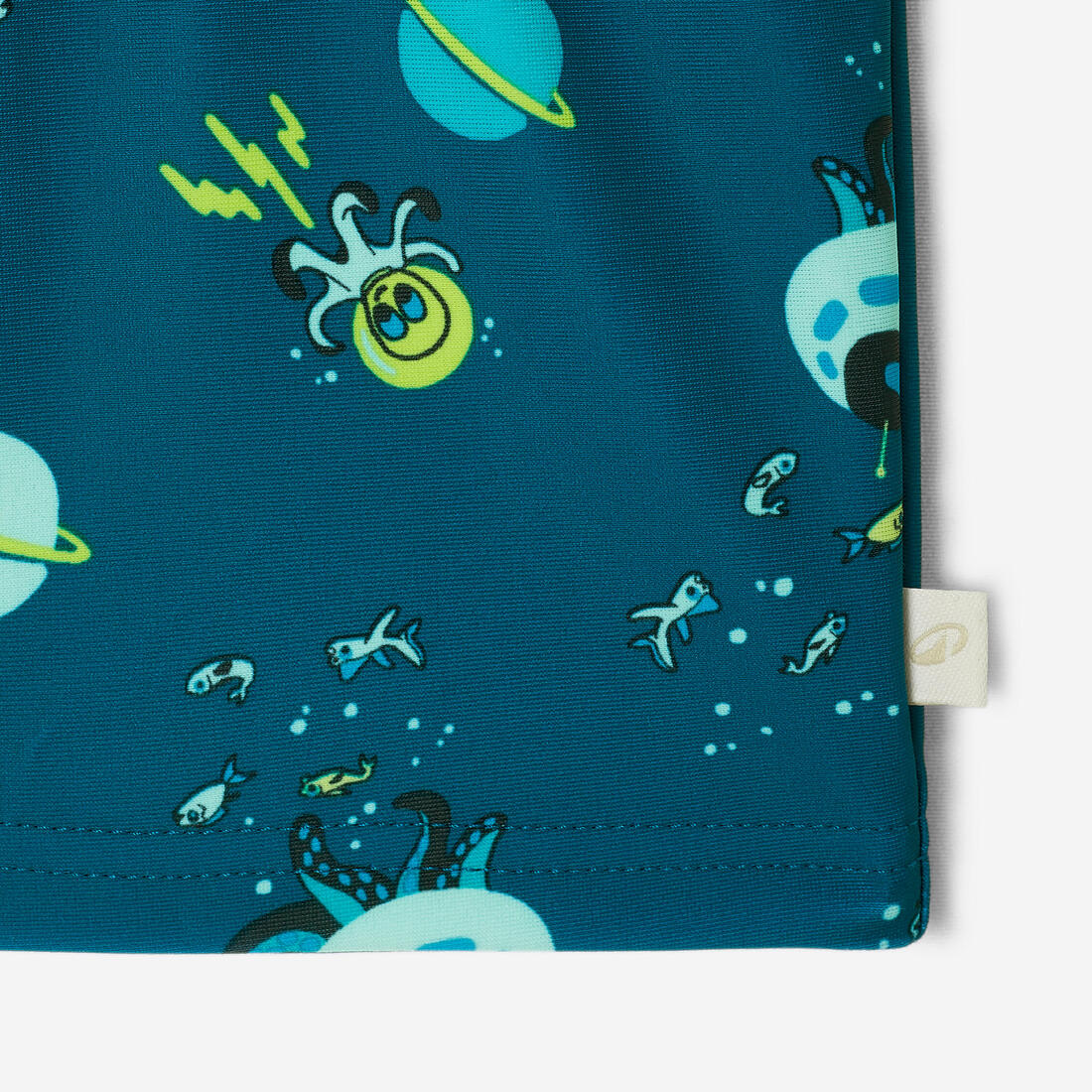 Baby Washable Swimming Nappy Boxer - Blue Printed - Image 6