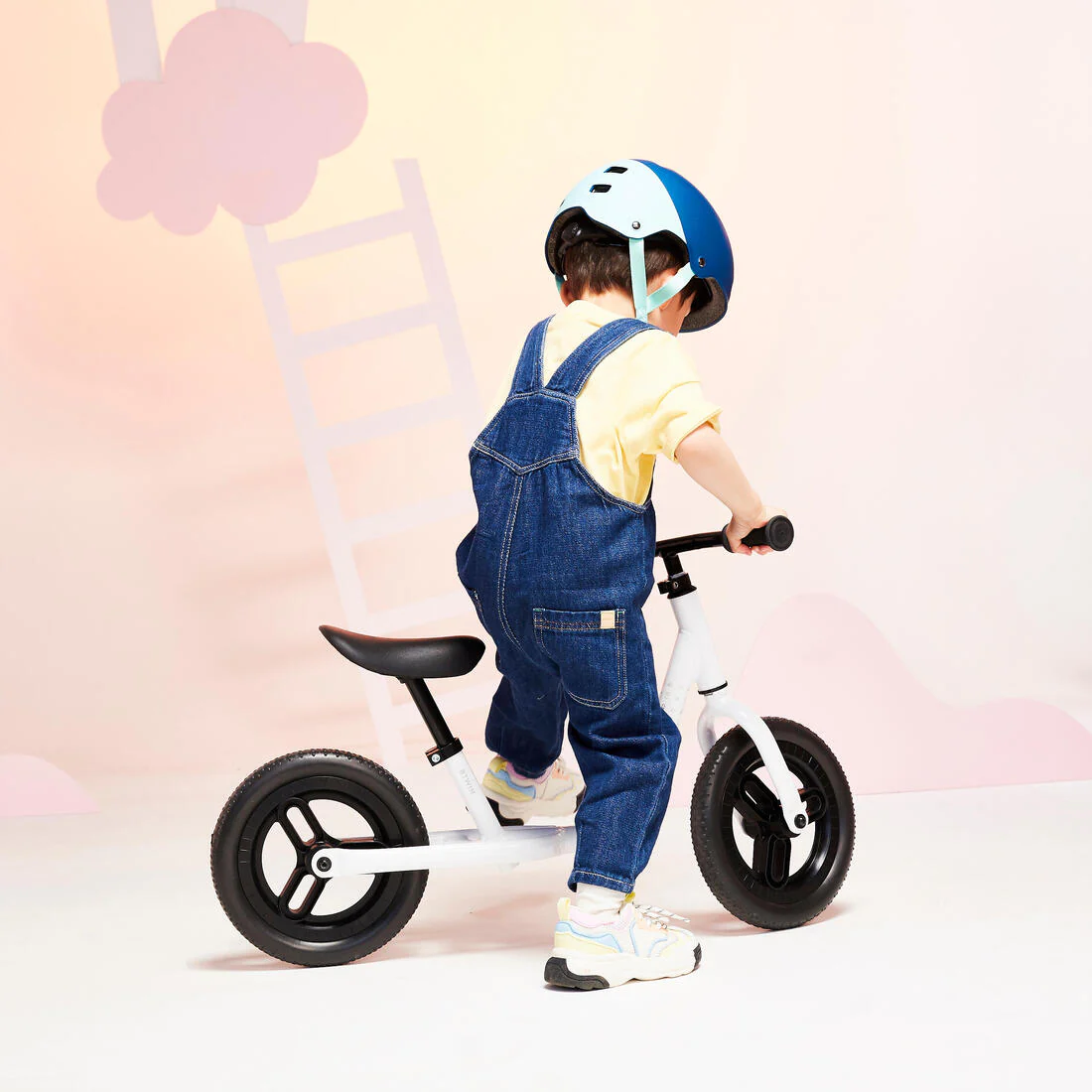 Balance Bike Runride 100 - White - Image 4