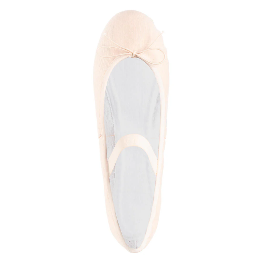 Ballet Full Sole Demi-Pointe Canvas Shoes Sizes 8C to 7 - Salmon - Image 8