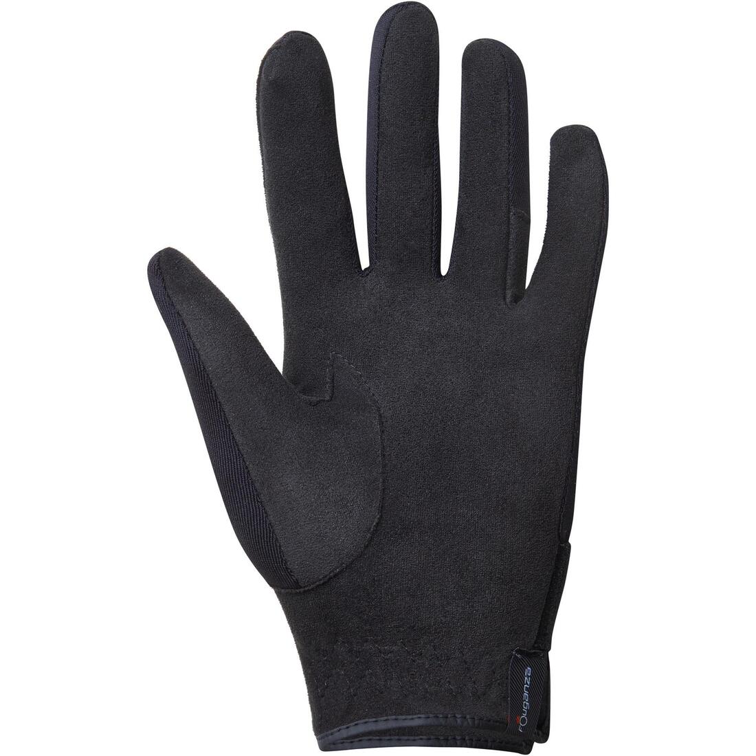 Basic Kids' Horse Riding Gloves - Image 2