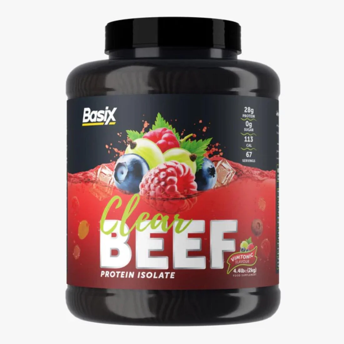 Basix Beef Protein Isolate 4.4 LB –Vimtonic