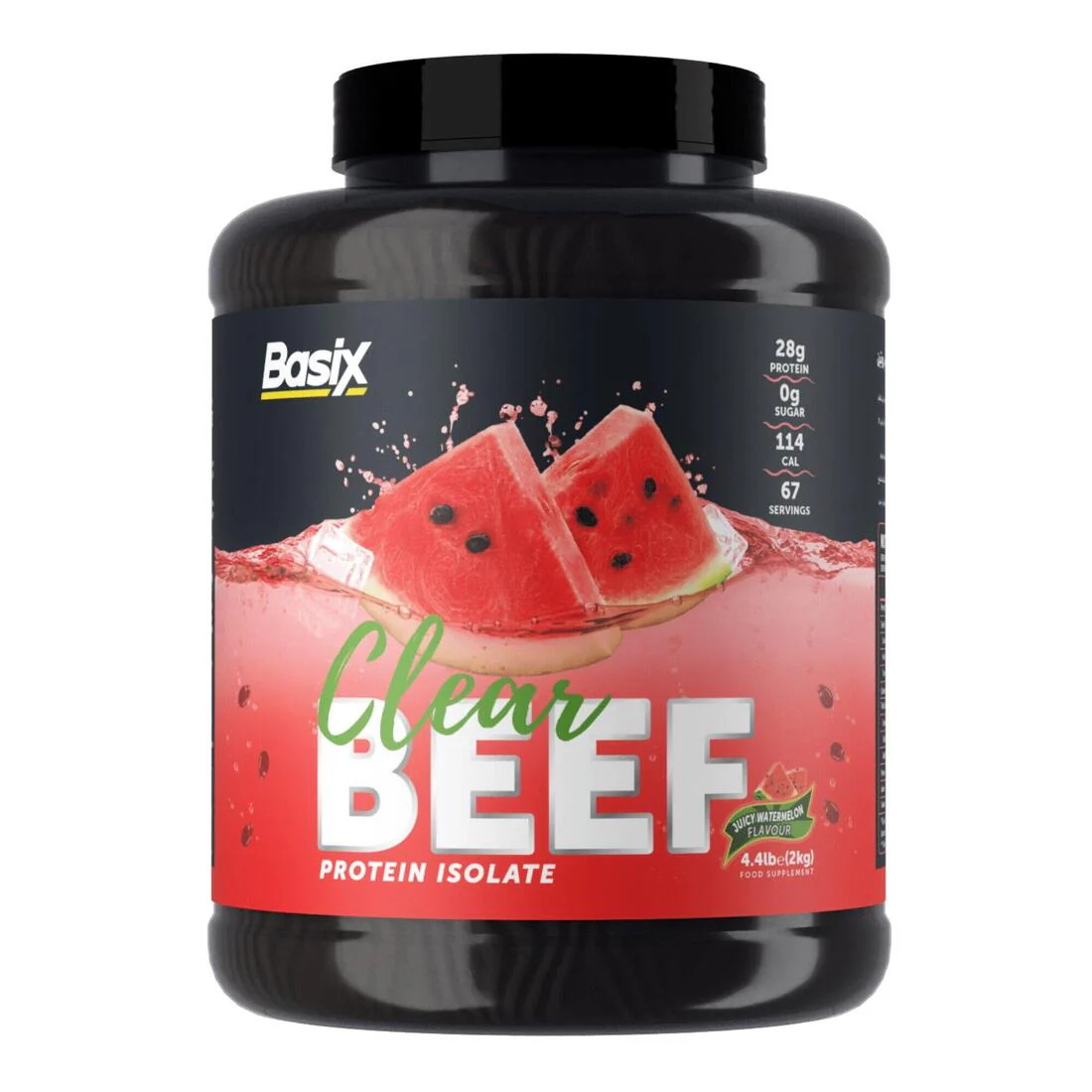 Basix Beef Protein Isolate Watermelon - 4.4 LB