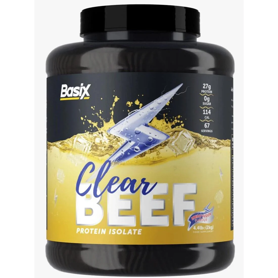 Basix Clear Beef Protein Isolate - Energy Fusion 4.4lb