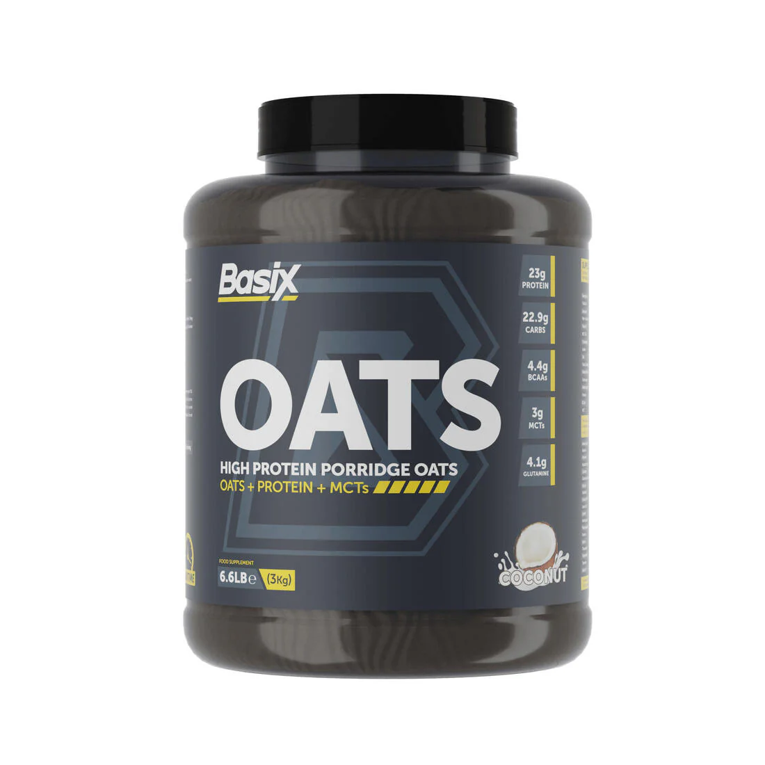 basix oats coconut flavor - 6.6 lb