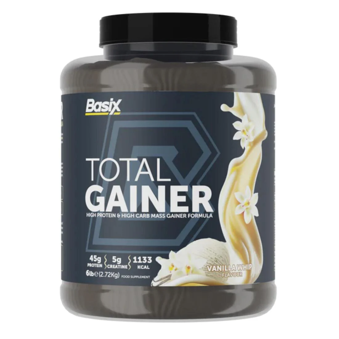 Basix Total Gainer (Vanilla) – 6 LB